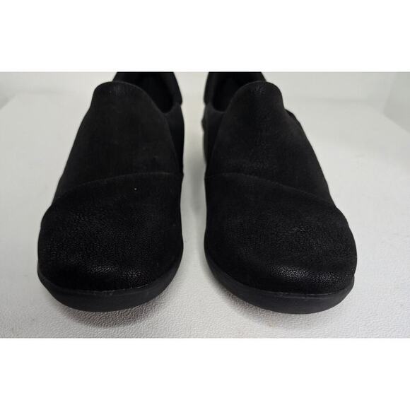 Clarks Black Cloud Steppers Sillian Paz Slip on Comfort Shoe Loafer 10 NEW - Picture 3 of 10